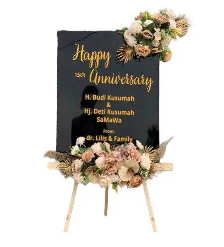 Papan Bunga Akrilik Talise